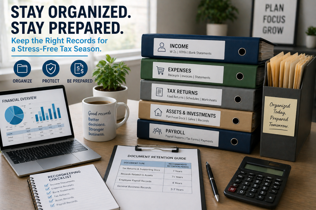 What Documents Should You Always Keep for Tax Purposes? A Practical Guide for Individuals and Business Owners